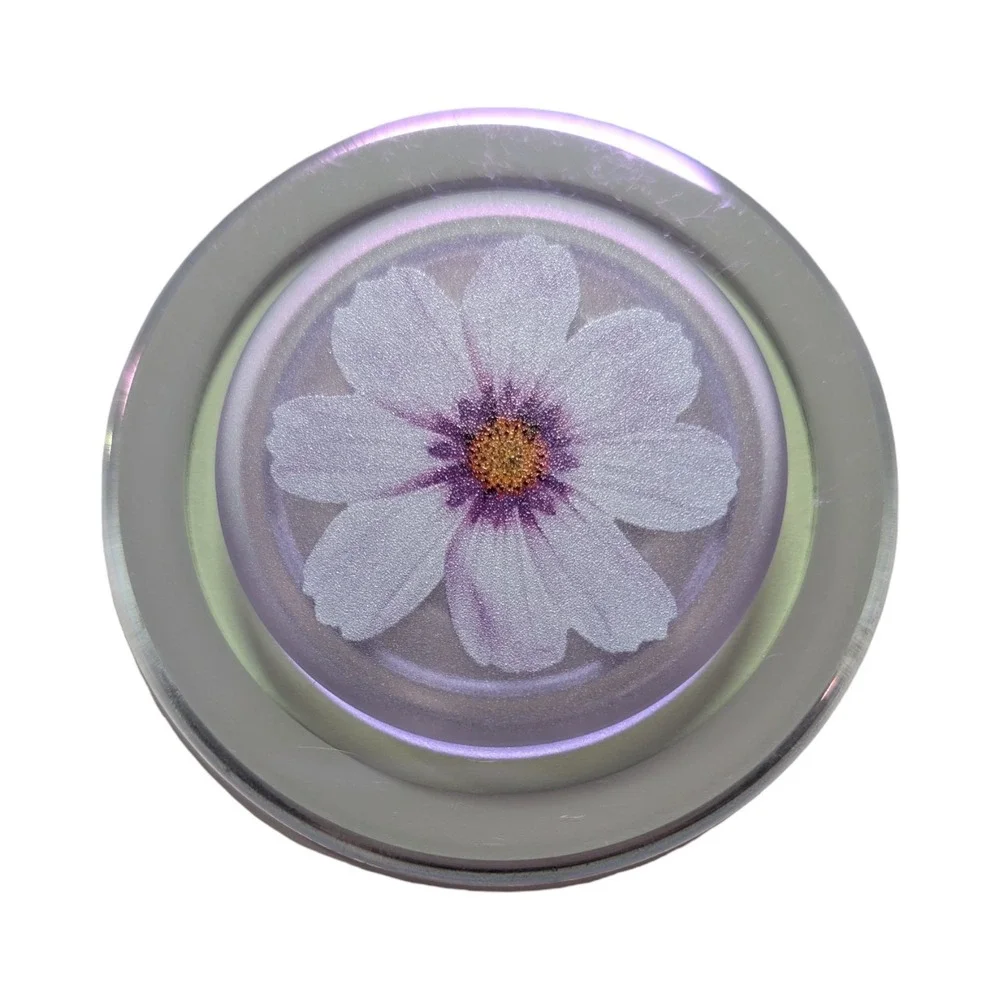 19-R PopSockets‎ Magsafe Phone Grip - Purple Flower (Referb) ⬇️